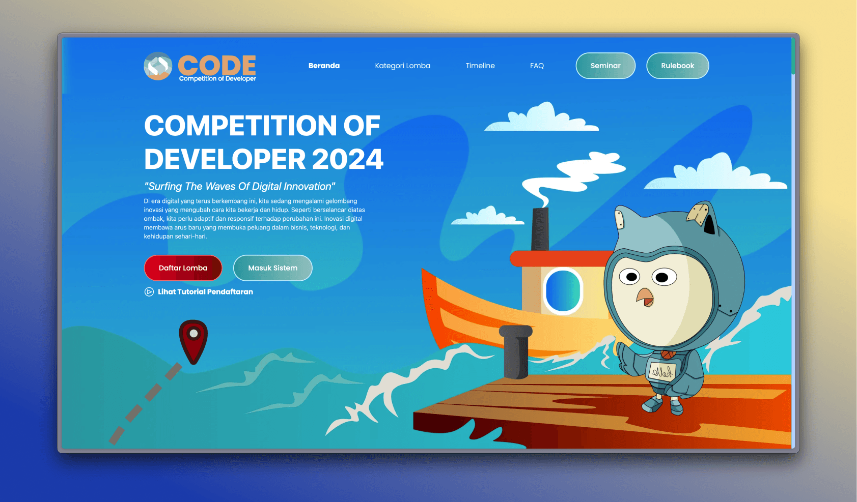CODE 2024 Landing Page